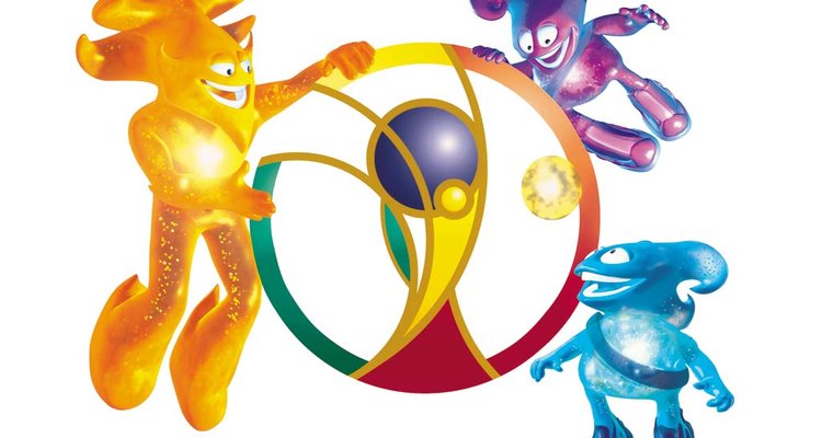 A Copa do Mundo de 2002, teve três mascotes: Nik, Ato e Kaz
