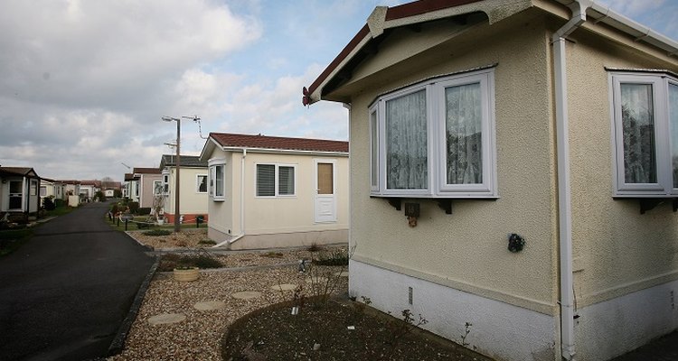 Thin walls on mobile homes allow heat to escape quickly.
