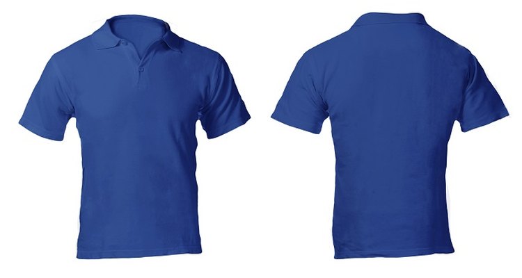 Shrink too-big cotton polo shirts down to a fitted size.