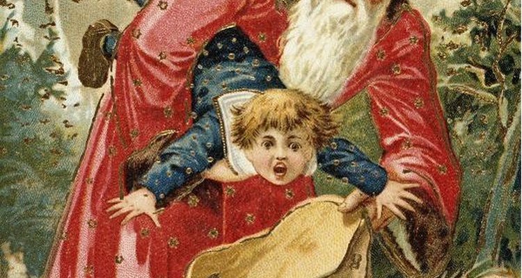 O Papai Noel sabe como as crianças se comportam durante o ano