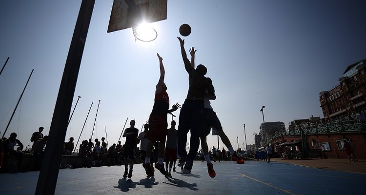 Beach basketball is popular in some of the UK's seaside resorts, including Brighton.