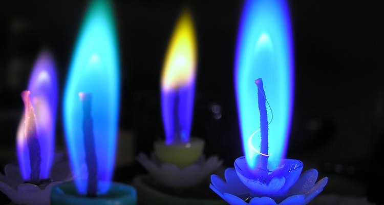 Give your candle flames a spark of vivid colour.