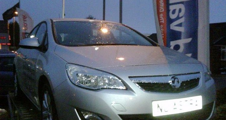 The Vauxhall Astra.