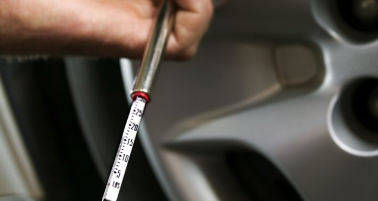 Use an air pressure gauge to make sure your tyre is inflated properly.