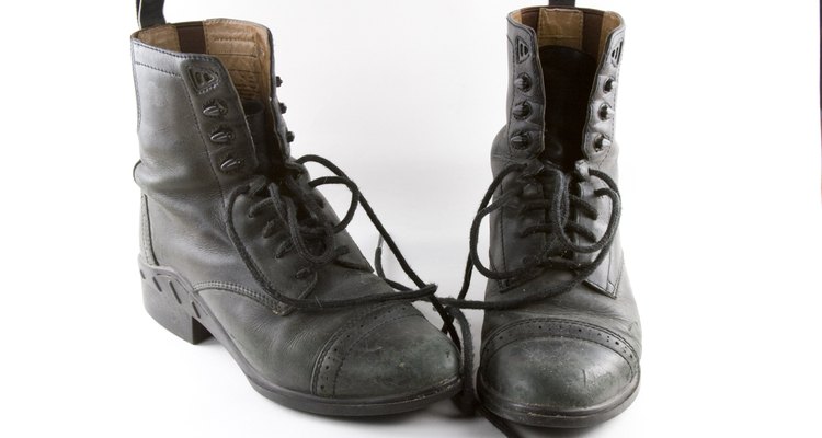softening new leather boots