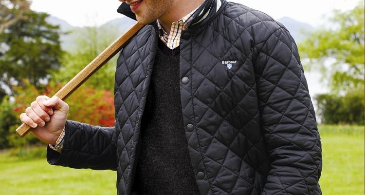 How to clean a Barbour quilted coat