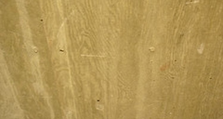 Textura de madeira em concreto