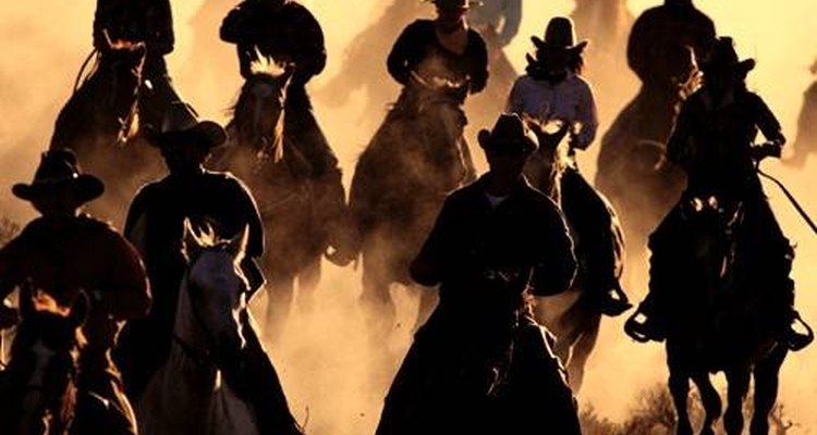Los vaqueros son una figura importante del folclore estadounidense.