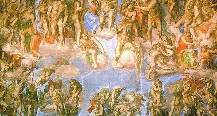 O fresco é uma técnica de pintura feita sobre parede