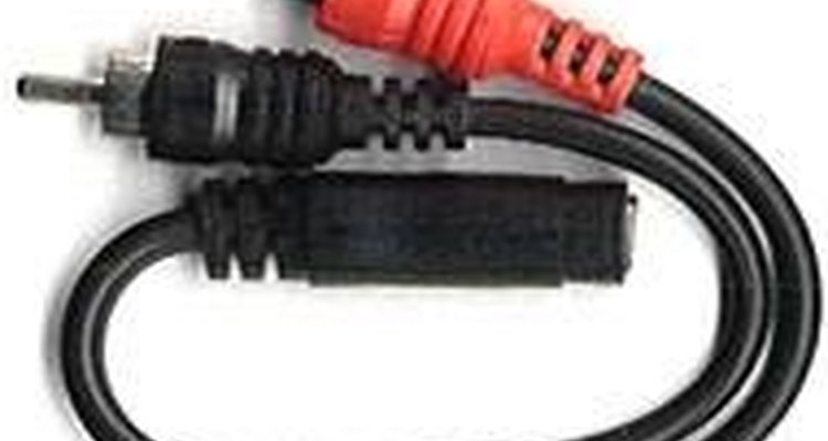 RCA to stereo mini adapter