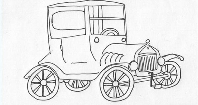 Faça uma miniatura do Ford T usando lata