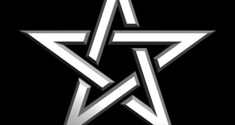 A estrela de cinco pontas ou pentagrama