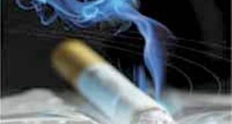 Olor a humo.