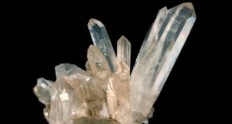 Aglomerado de cristais de quartzo