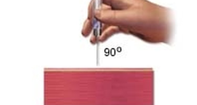 A maneira correta de segurar uma seringa