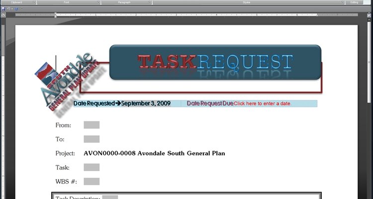 Uma amostra de documento protegido — apenas os campos são editáveis