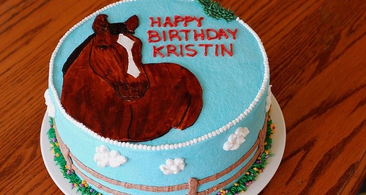 Bolo de aniversário para apaixonados por cavalos