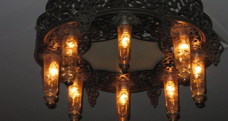 Removing ceiling fixtures is typically simple.