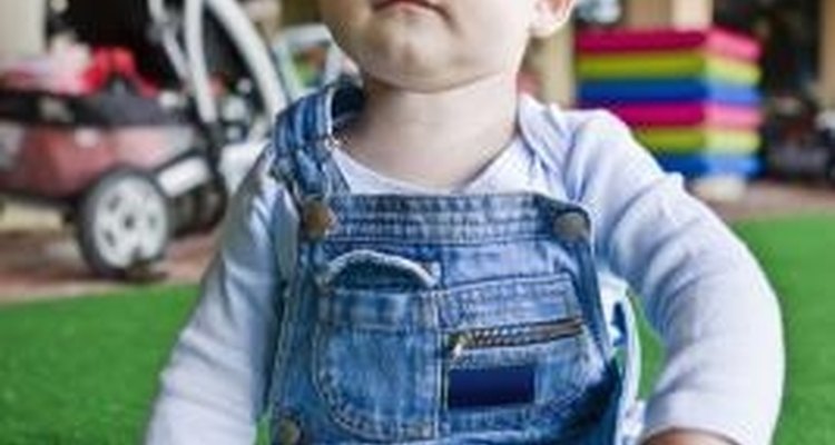 Vygotskiys states that a baby makes sounds to experiment but with no other purpose.