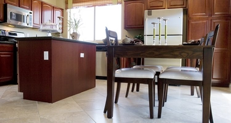 Rearrange your kitchen cabinets to give your kitchen a new layout.