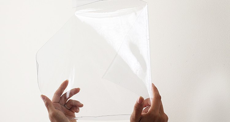 Cut and fold your transparent material