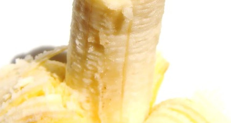 Bananas podem causar reações alérgicas em alguns bebês