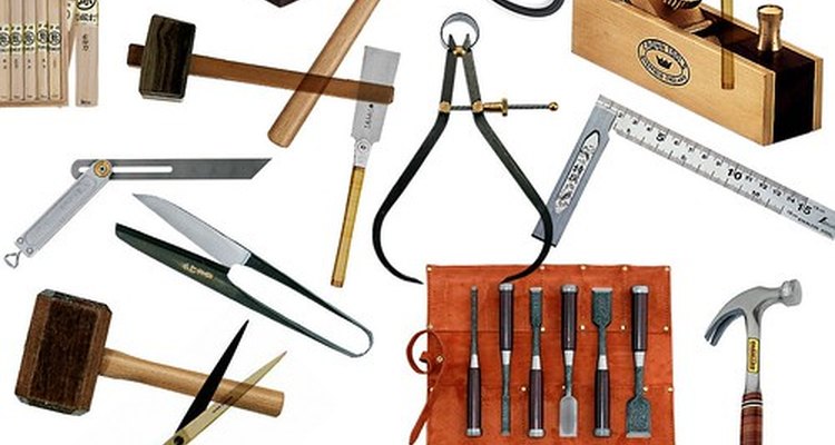 Algunas herramientas útiles en carpintería.