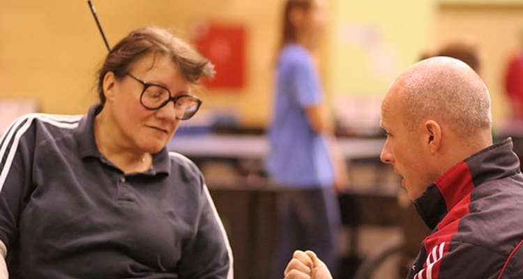 Care workers assist the disabled with personal and physical care.