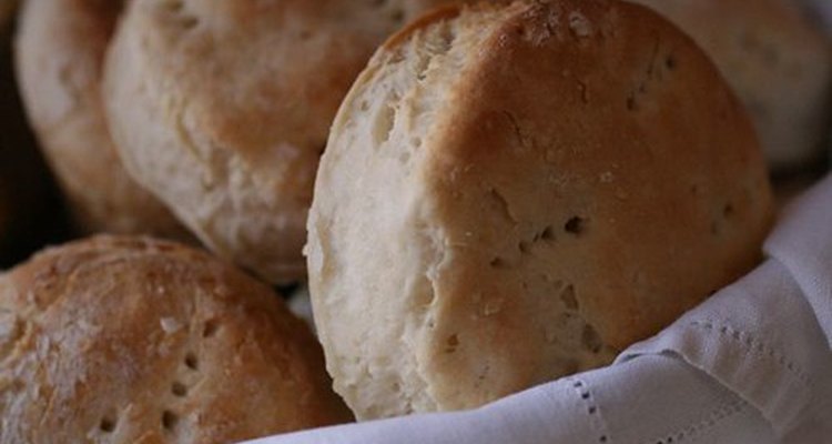 A basket of buttermilk biscuits