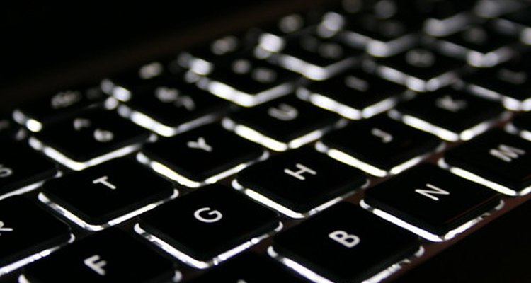 Laptop computer keyboard