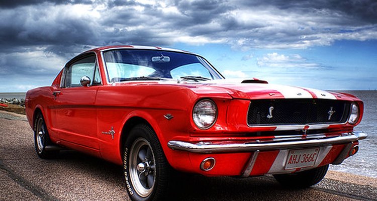 The Ford Mustang, one of the many Ford models that come equipped with a factory installed CD player