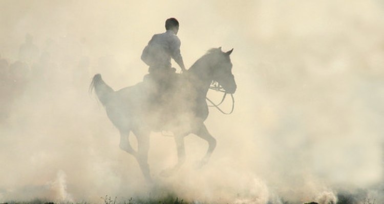 Montar a cavalo era um exercício comum