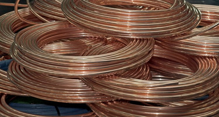 Cable de cobre.