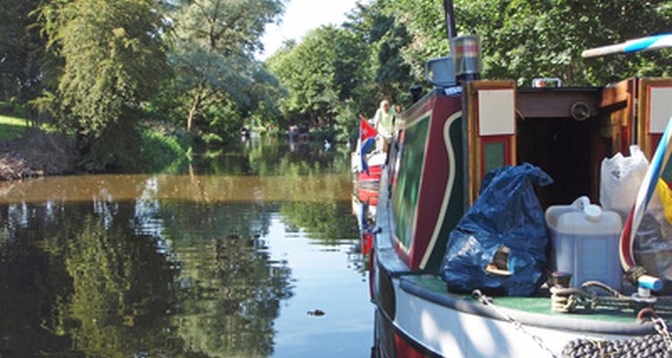Canal boats often have coal-burning stoves.