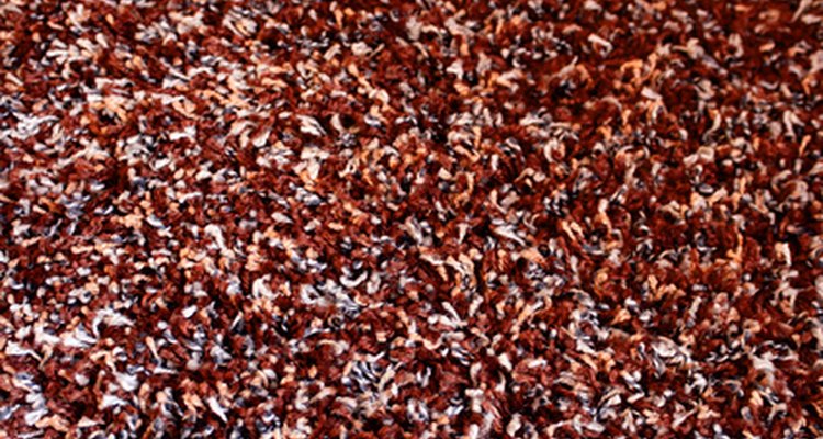 A shag pile carpet requires regular cleaning.