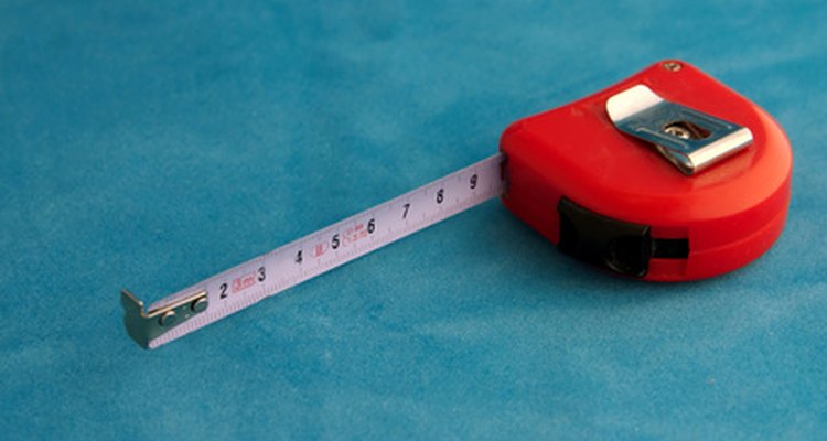 It's easiest to get the dimensions for a cubic metre calculation with a metric ruler.