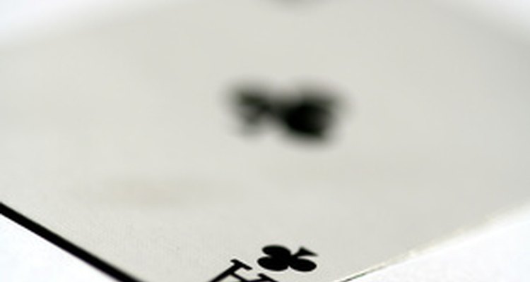 Removing the ink from playing cards doesn't require trick photography.