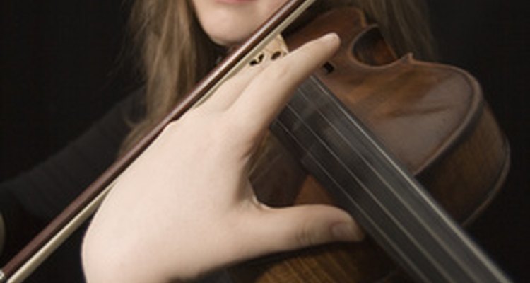 Proper violin technique can take years to master.