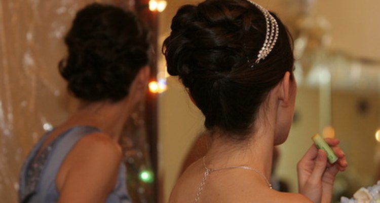 Putting the hair up indicated that a girl had reached maturity.