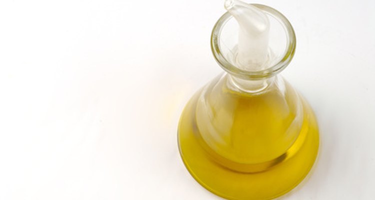 Heavy oils are often used when melting rubber.