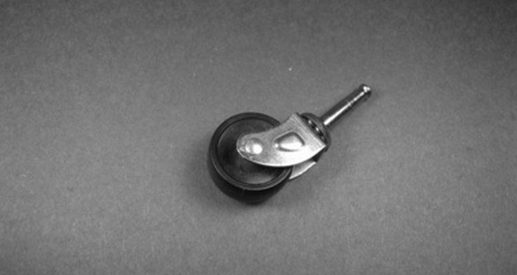 It's easy to remove a caster.