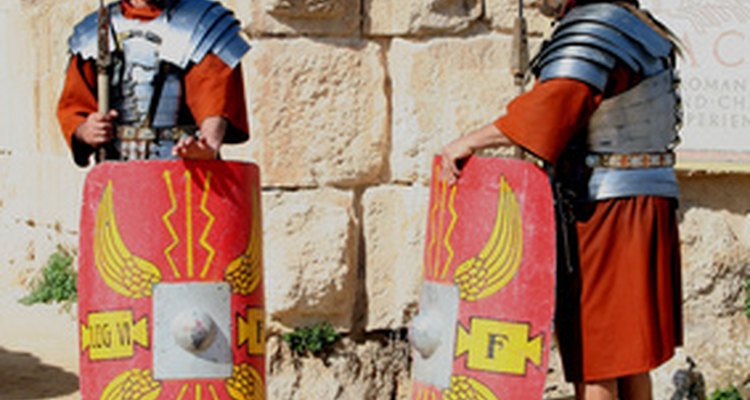 Roman warriors are iconic symbols of classical Italy.