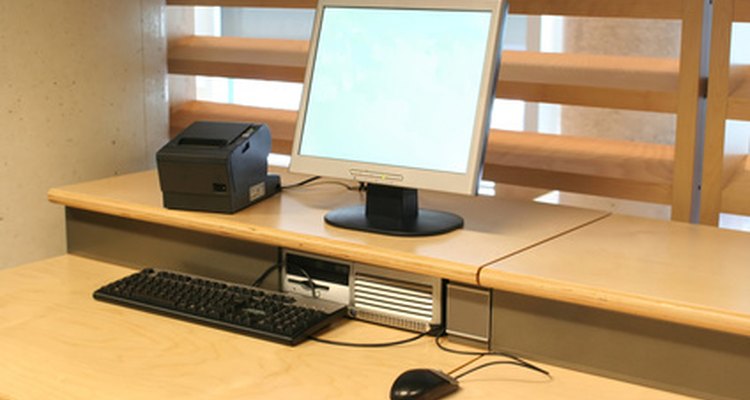 Um computador desktop