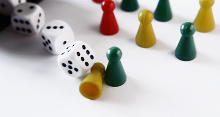 Os jogos de tabuleiro geralmente têm peças soltas que podem ser perdidas
