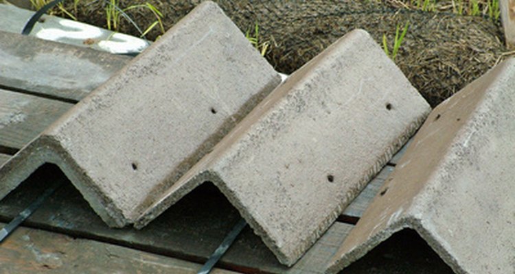 Los techos de goma y de plástico están hechos de materiales reciclados.
