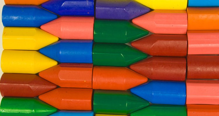 China markers have shiny, wax tips.