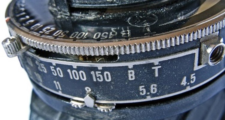 Aperture setting