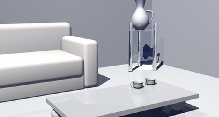 White-on-white colour schemes are very chic.
