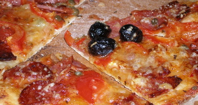 Pizza slices