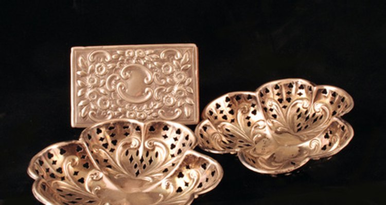 Reading hallmarks will help you to learn more about silver items such as these.